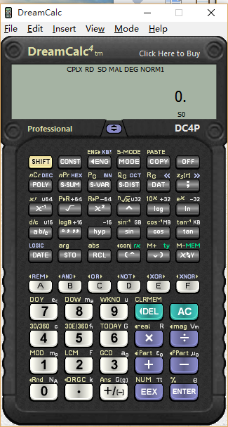 科学计算器DreamCalc Professional Edition4.1